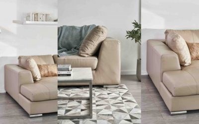6 mẫu sofa da siêu sang trọng, đẳng cấp cho phòng khách